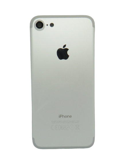 Apple iPhone 7 hátlap ezüst Silver + gombok