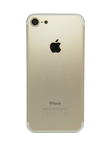 Apple iPhone 7 hátlap arany Gold + gombok