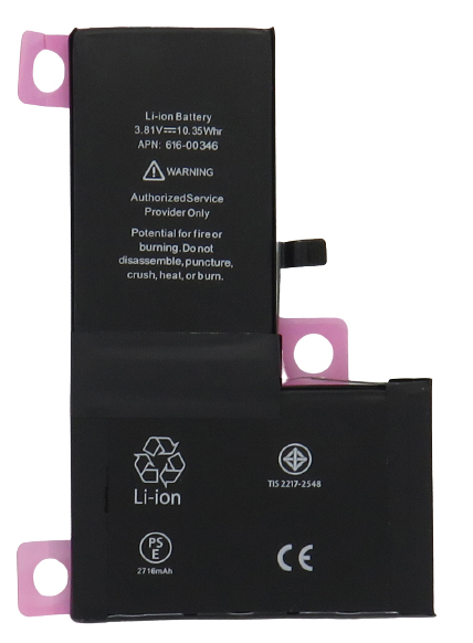 Apple iPhone X elem - 2716mAh APN 616-00346