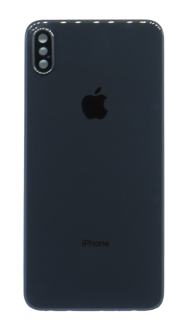 Apple Iphone XS Max hátlapi üveg+ kamera üveg -space grey