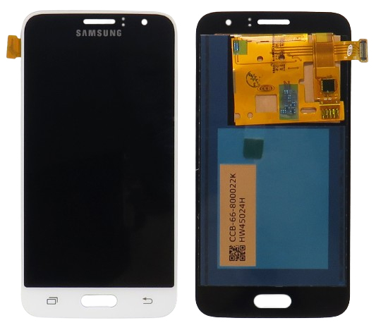 Pót LCD képernyő Samsung  Galaxy J1 2016 (j120) + fehér érintőképernyő