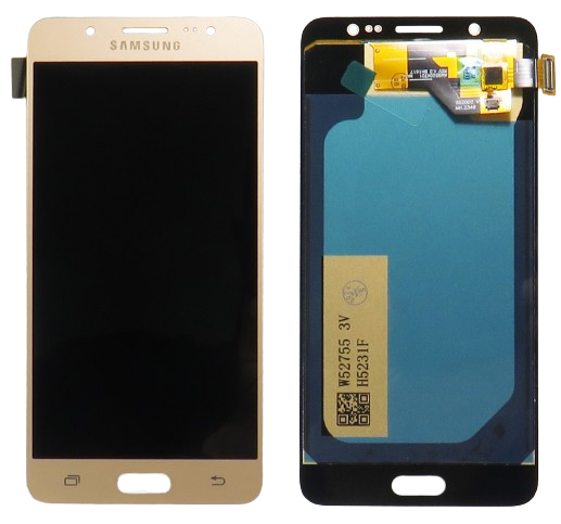 Pót LCD képernyő Samsung Galaxy J5 2016 (j510) + arany érintőképernyő