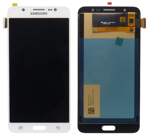 Pót LCD képernyő Samsung Galaxy J7 2016 (j710) + fehér érintőképernyő