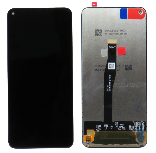 Eredeti LCD kijelző Huawei Nova 5T / Honor 20 + fekete érintőpanel