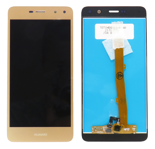 Eredeti LCD képernyő Huawei Y5 2017 + arany érintőképernyő