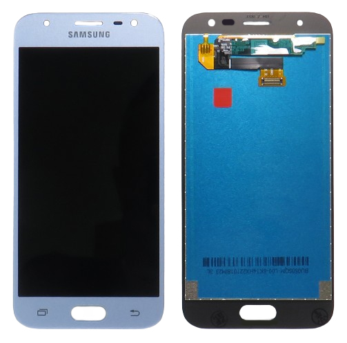 Eredeti LCD képernyő Samsung Galaxy J3 2017 (j330) + ezüst érintőképernyő