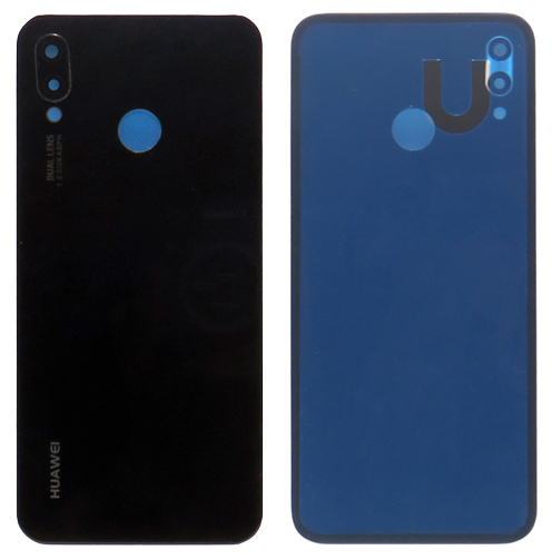 Huawei P20 Lite - Hátsó tok +fényképező tok, fekete színű