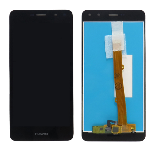 Eredeti LCD képernyő Huawei Y6 2017 + fekete érintőképernyő