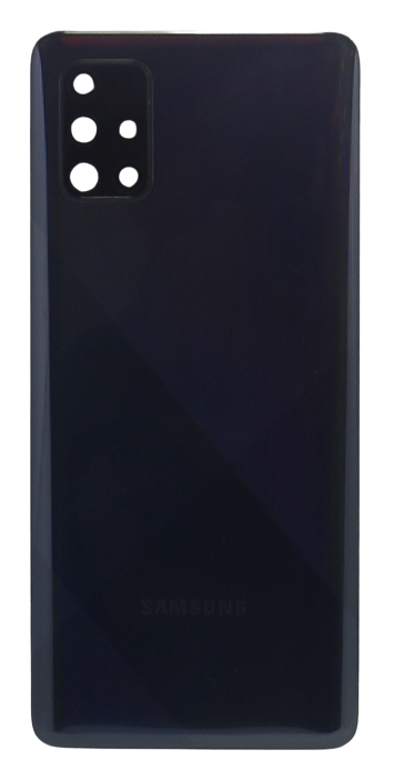 Samsung A71 Galaxy (SM-A715F) - Hátsó tok +fényképező tok, fekete színű