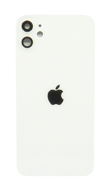 Apple Iphone 11 hátlap üveg –fehér színű  (White)