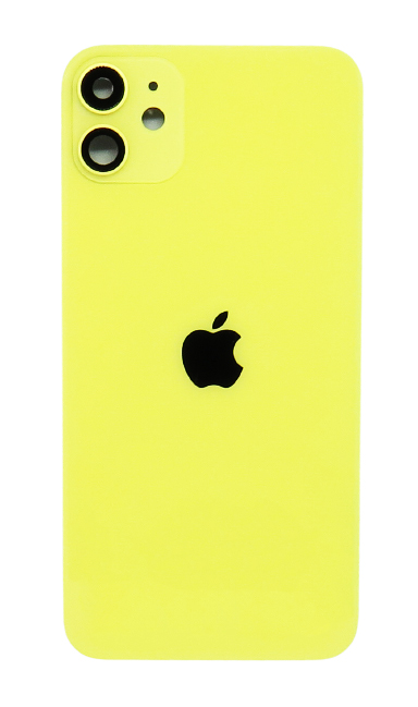 Apple Iphone 11 hátlap üveg – sárga színű (Yellow)