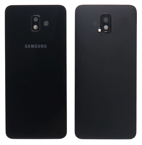Samsung Galaxy J6+ (j610) - Hátsó tok +fényképező tok, fekete színű