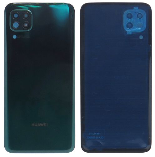 Huawei P40 Lite - Hátsó tok +fényképező tok, zöld színű