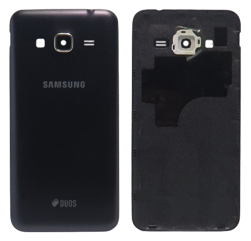 Samsung Galaxy J3 2016 (j320) - Hátsó tok +fényképező tok, fekete színű
