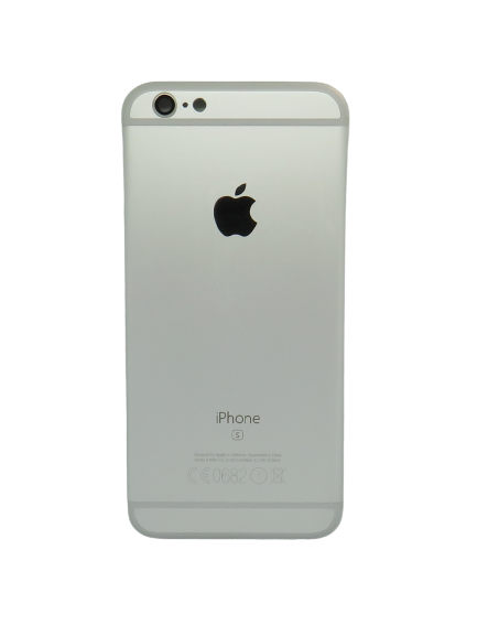 Apple iPhone 6s hátlap ezüst (silver) + gombok