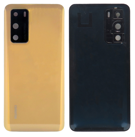 Huawei P40 - Hátsó tok + fényképező tok, rózsaszín színű