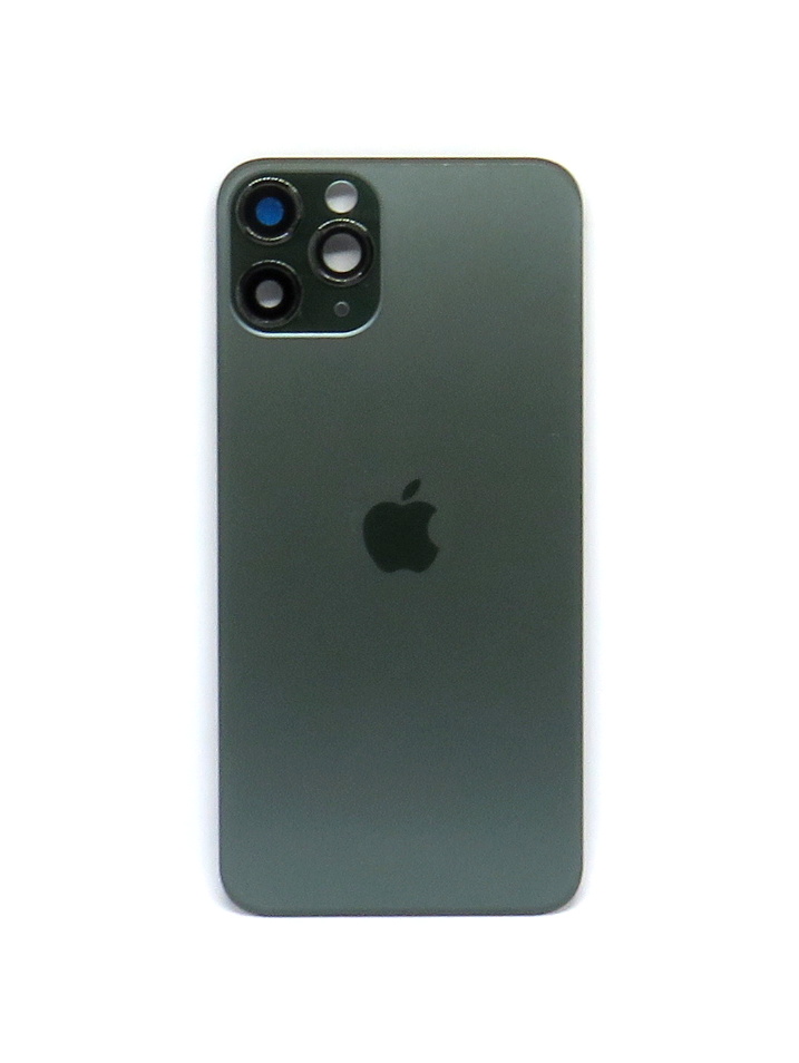 Iphone 11 Pro hátlap üveg+ kamera üveg - Green