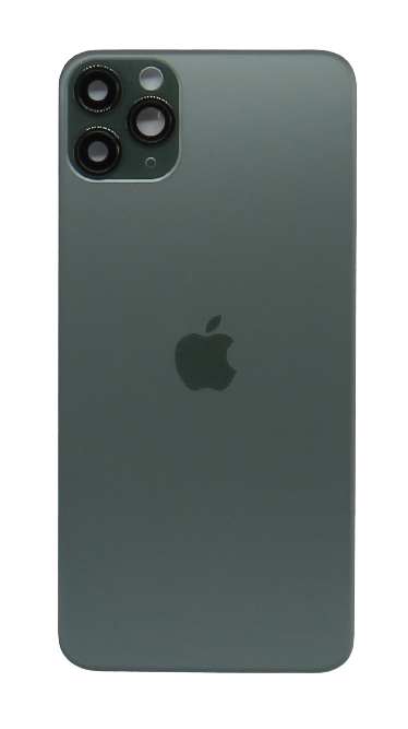 Apple Iphone 11 Pro Max hátlap üveg+ kamera üveg - Green