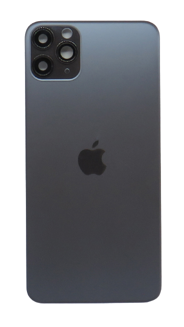 Iphone 11 Pro Max hátlap üveg+ kamera üveg -Space grey