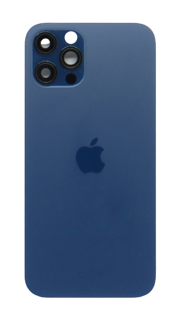 Apple Iphone 12 Pro hátlap üveg + kamera üveg - Blue