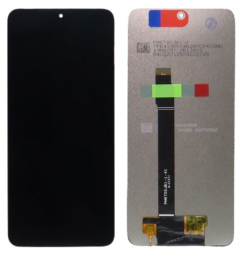 Huawei Eredeti LCD kijelző Honor X8 (TFY-LX1, TFY-LX2, TFY-LX3) / Honor X30i (TFY-AN00) / Honor Play6T Pro (TFY-AN40) + fekete érintőpanel