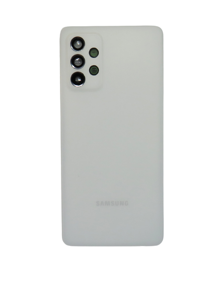 Samsung Galaxy A72 (SM-A725F), A72 5G (SM-A726B) -  Hátsó tok +fényképező tok, fehér színű (Awesome White)