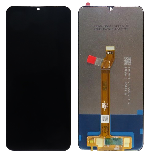 Huawei Eredeti LCD kijelző Honor X7 (CMA-LX2) + fekete érintőpanel