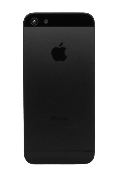 Apple iPhone 5 hátlap fekete (black) + gombok