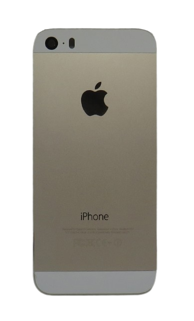 Apple iPhone 5s hátlap arany (gold) + gombok