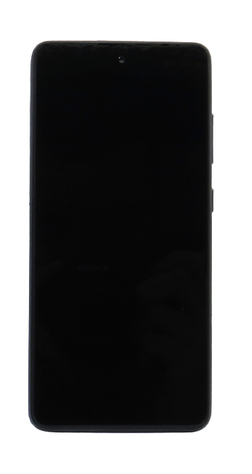 Samsung Galaxy A52 4G (SM-A525F) LCD pótképernyő + érintőfelület fekete + keret (Awesome Black)