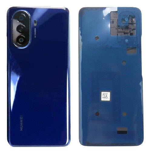 Huawei Nova Y70 - Hátsó tok +fényképező tok, kék színű (Crystal Blue)