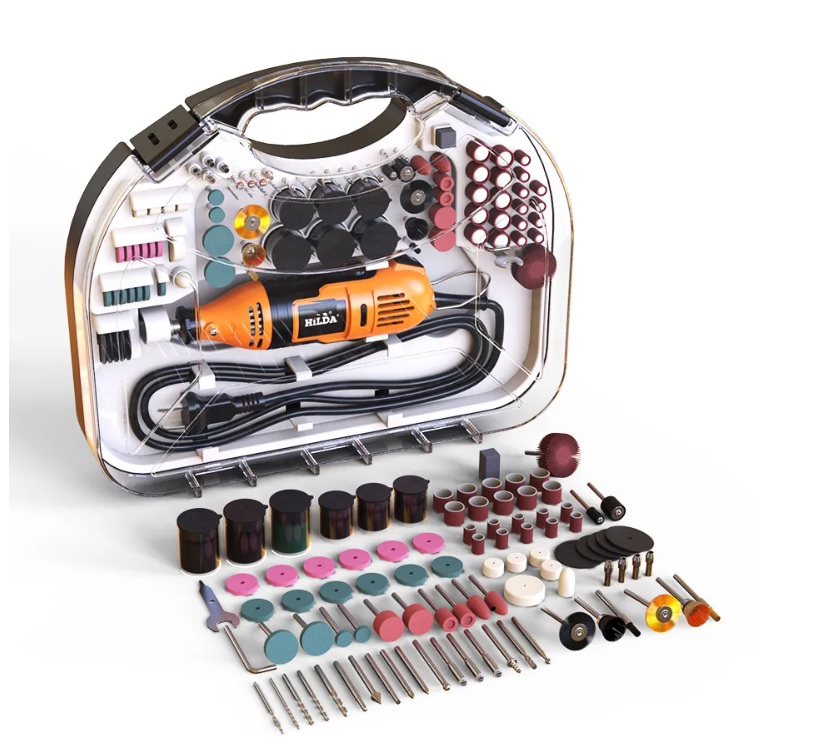 Hilda 200W mini egyenes csiszológép