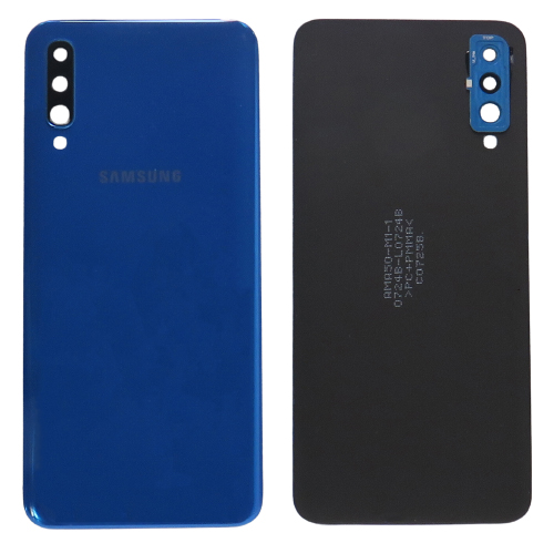 Samsung Galaxy A50 (SM-A505F) - Hátsó tok + fényképező tok, kék színű (Blue)