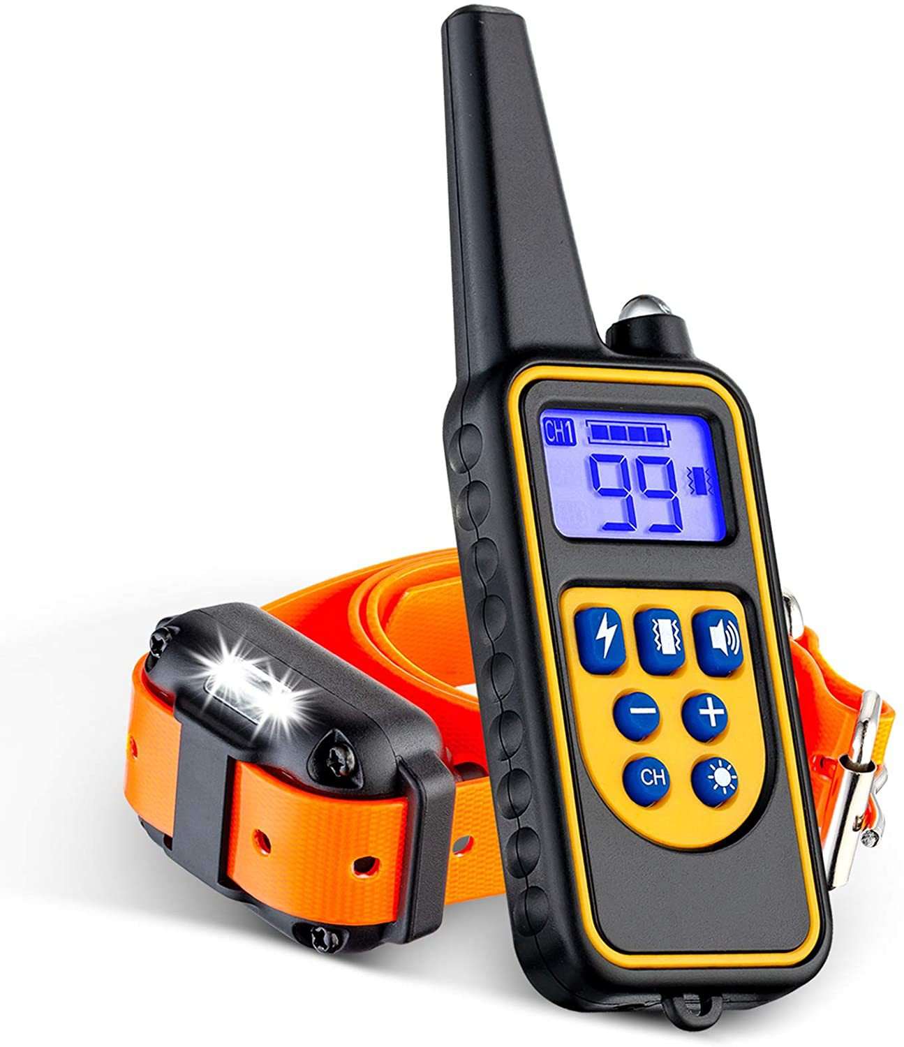 Elektromos kiképző nyakörv kutyáknak 800m-ig