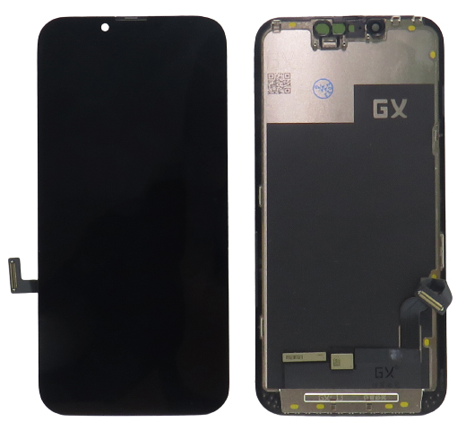 Apple iPhone 13 kijelző + érintő fekete - Hard Oled