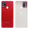 Samsung Galaxy A21s (A217F) - Hátsó tok +fényképező tok, piros színű