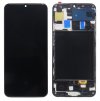 Oled képernyő Samsung Galaxy A50 (SM-A505F) + fekete érintőképernyő + Keret