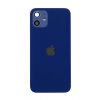 Iphone 12 hátlap üveg + kamera üveg - Blue