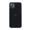 Iphone 12 hátlap üveg + kamera üveg - Black