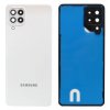 Samsung Galaxy A22 (SM-A225) - Hátsó tok +fényképező tok, fehér színű (White)