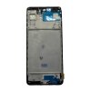 Oled képernyő Samsung Galaxy M51 (M515F) + fekete érintőképernyő + Keret