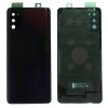 Samsung Galaxy A41 (SM-A415F) - Hátsó tok + fényképező tok, fekete színű (Prism Crush Black)