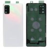 Samsung Galaxy A41 (SM-A415F) - Hátsó tok + fényképező tok, fehér színű (Prism Crush Silver)