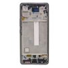 BIG OLED képernyő Samsung Galaxy A53 5G (SM-536B) + fekete érintőképernyő + Keret (Black)