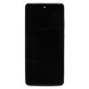 BIG OLED képernyő Samsung Galaxy A52 4G (SM-A525F), A52 5G (SM-A526B), A52s 5G (SM-A528B) + fekete érintőképernyő + Keret (Awesome Black)