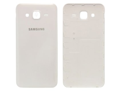 Capac spate Samsung Galaxy J3 2016 (j320) + sticlă cameră foto - alb