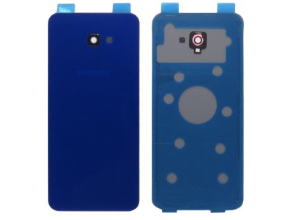 Capac spate Samsung Galaxy J4+ (j415) + sticlă cameră foto - albastru