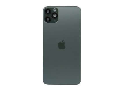 Sticlă spate Iphone 11 Pro Max + sticlă cameră foto - Green