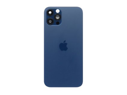 Sticlă spate Iphone 12 Pro + sticlă cameră foto - Blue