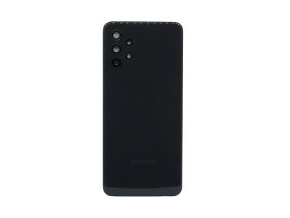 Capac spate Samsung Galaxy A32 5G (SM-A326) + sticlă cameră foto - negru (Awesome Black)